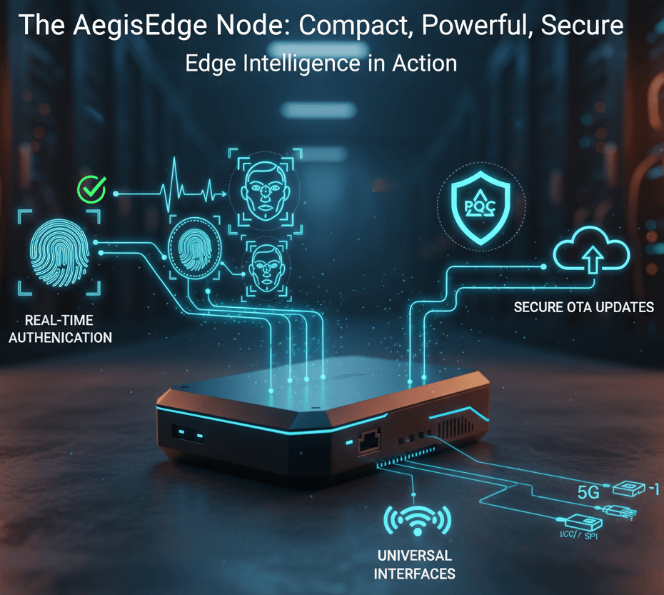 AegisEdge Node – secure edge biometric identity device
